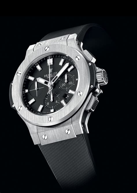 hublot big bang steel on the wrist|hublot big bang 44 mm.